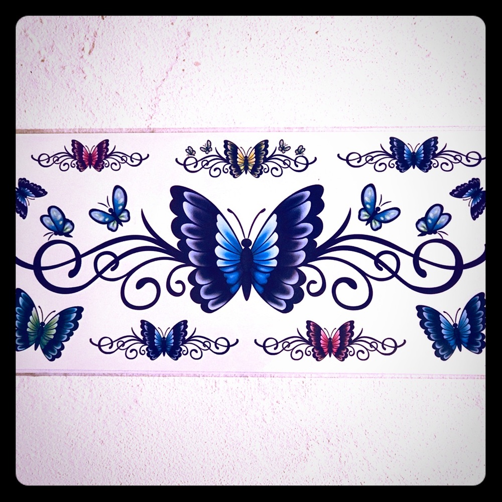 TEMPORARY BUTTERFLY TATTOOS 🦋